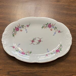 Wawel Rose Garden vintage serving platter